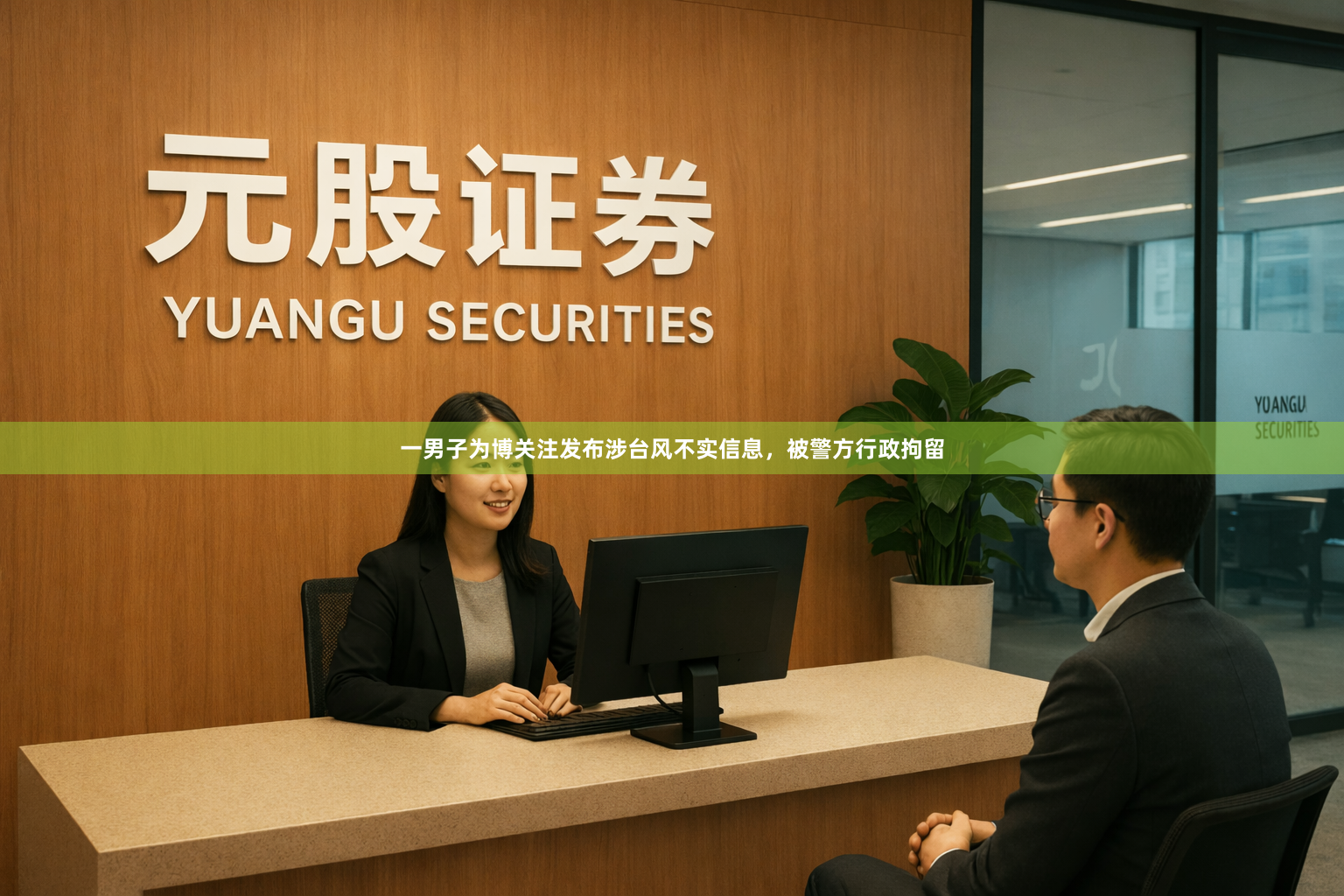 一男子为博关注发布涉台风不实信息，被警方行政拘留
